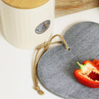 Grey Love Heart Marble Board