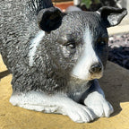Stretching Sleepdog Garden Ornament