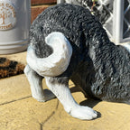 Stretching Sleepdog Garden Ornament