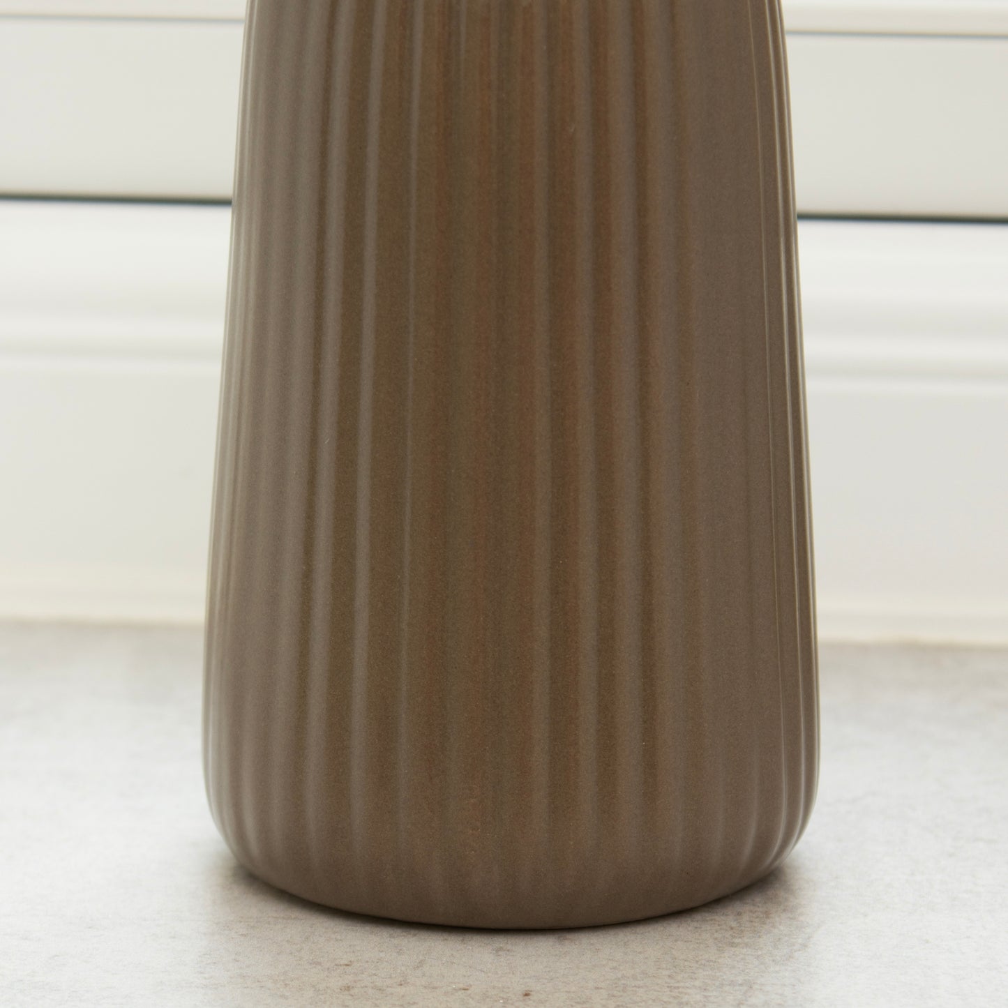 Stoneware Ribbed Soap Dispensers