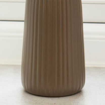 Stoneware Ribbed Soap Dispensers