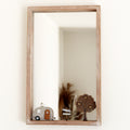 Wooden Frame Country Caravan Wall Mirror A