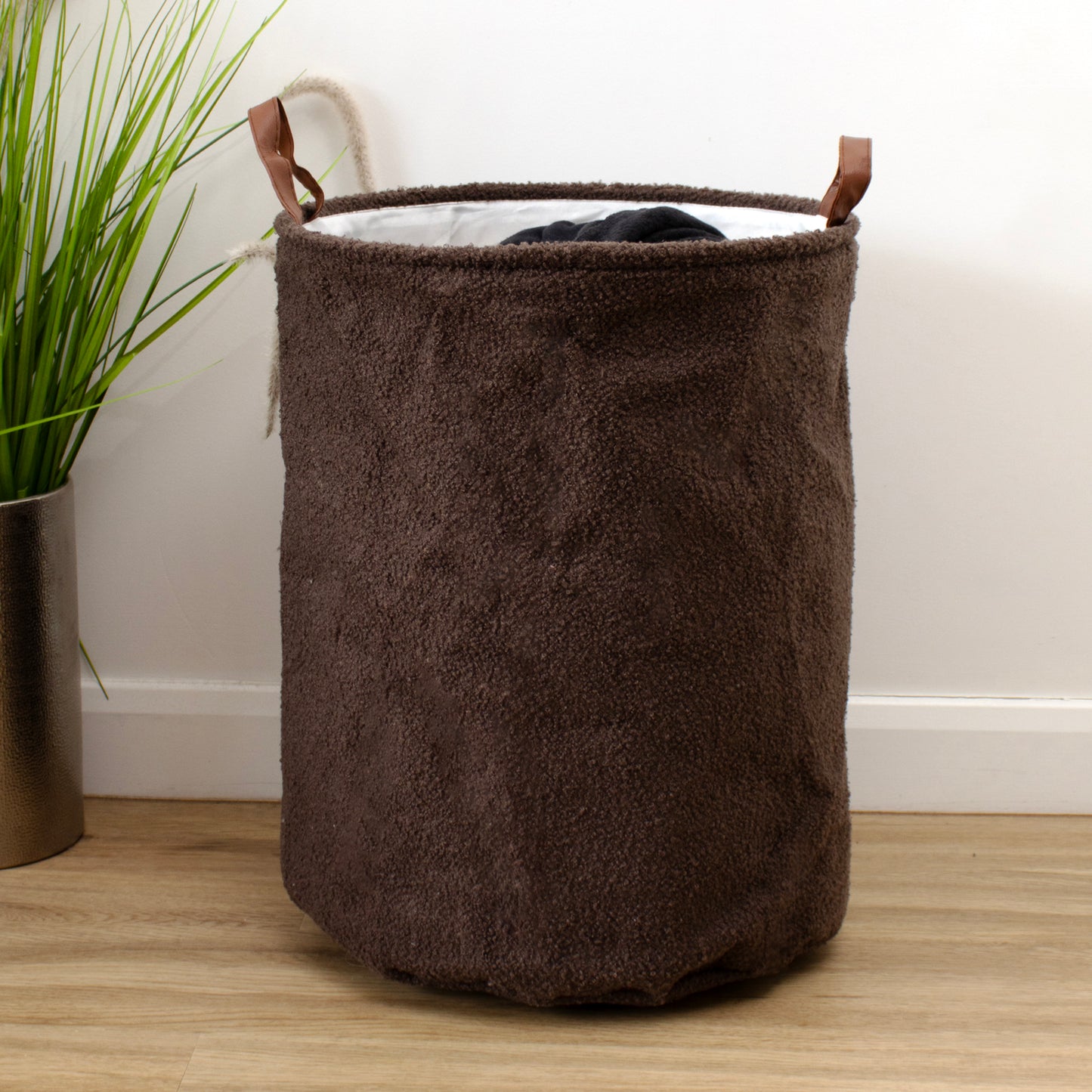 Textured Laundry Basket