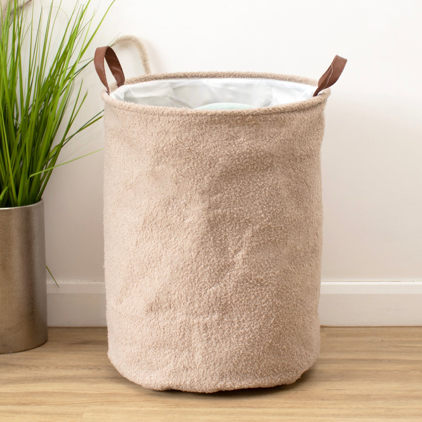 Textured Laundry Basket