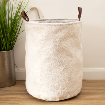 Textured Laundry Basket