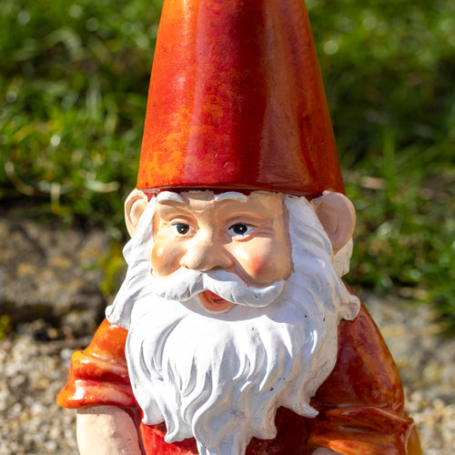 Large Ollie The Garden Gnome Statue