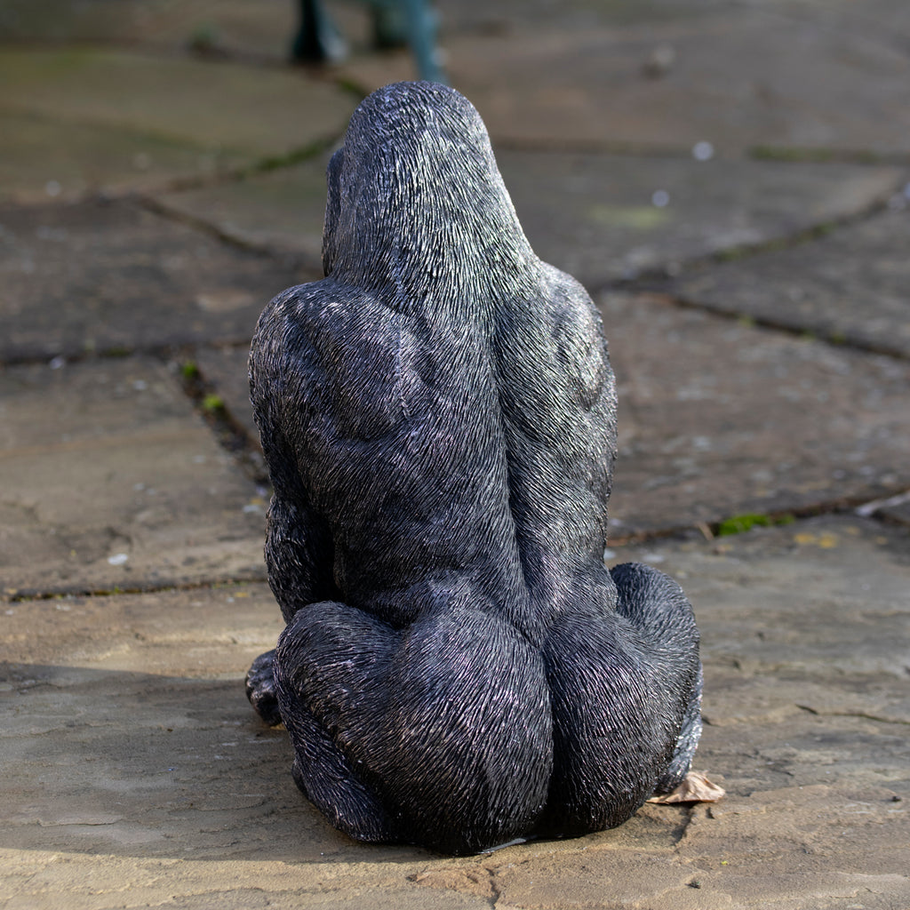 Bronze Great Gorilla Garden Ornament