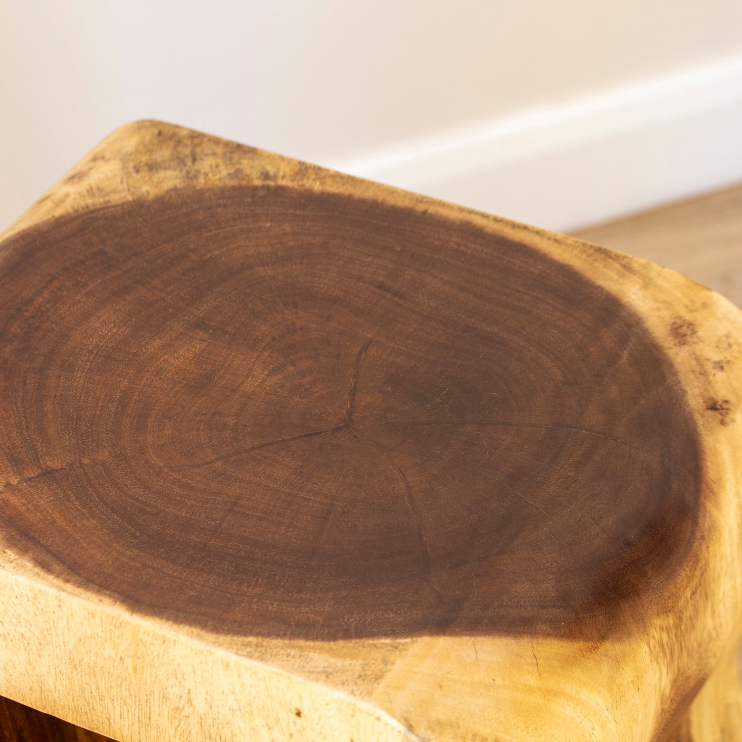 Wavy Suar Wood Table