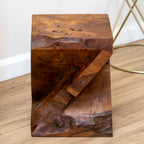 Solid Teak Root Twist Table