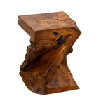 Solid Teak Root Twist Table