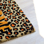 Light Leopard Print Welcome Doormat
