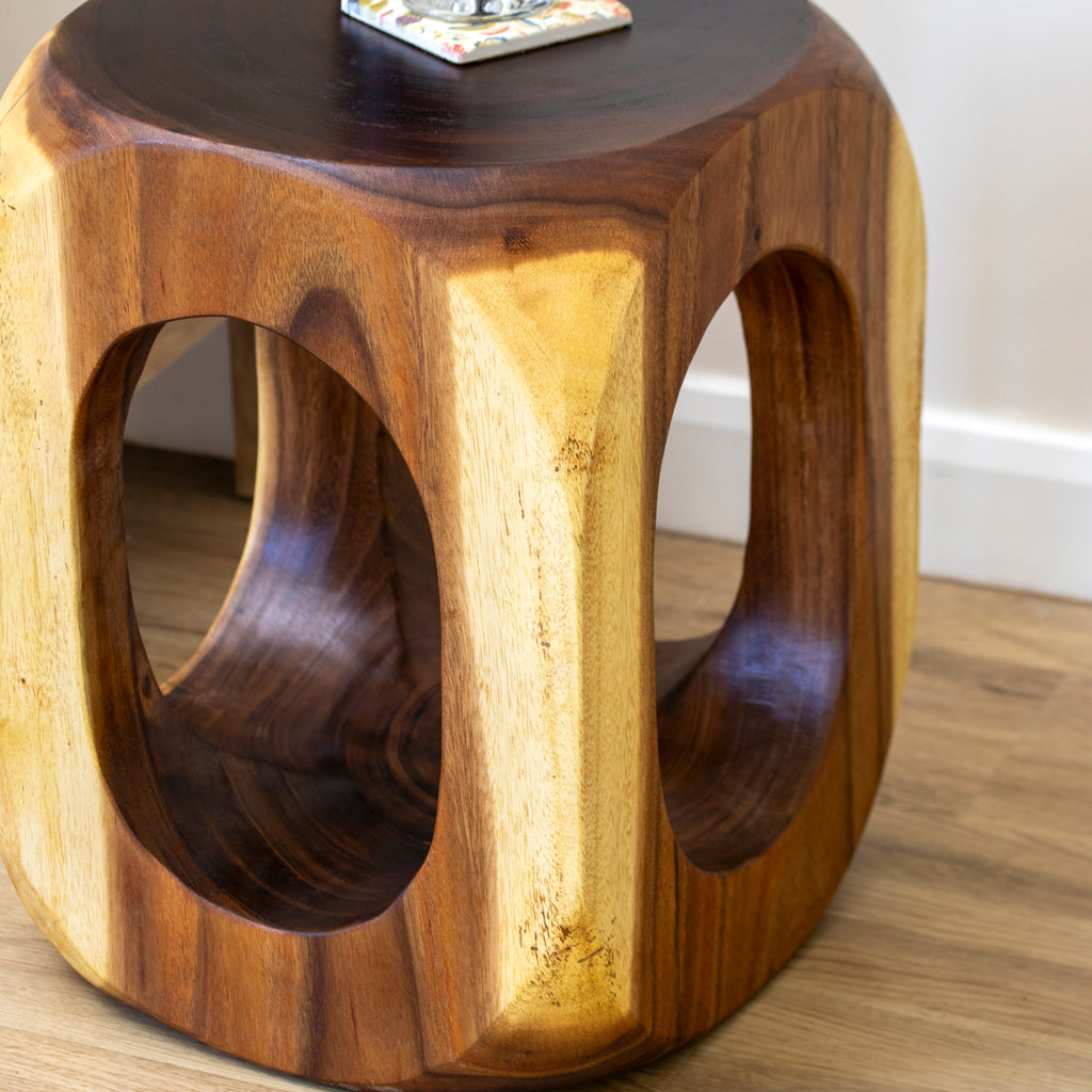 Olive Suar Wood Table