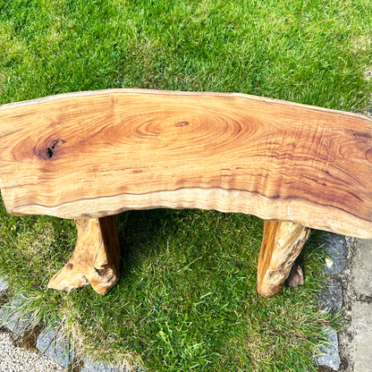 Teak Root Garden Bench