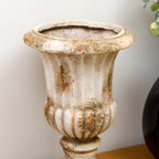 Distressed Footed Urn Planter
