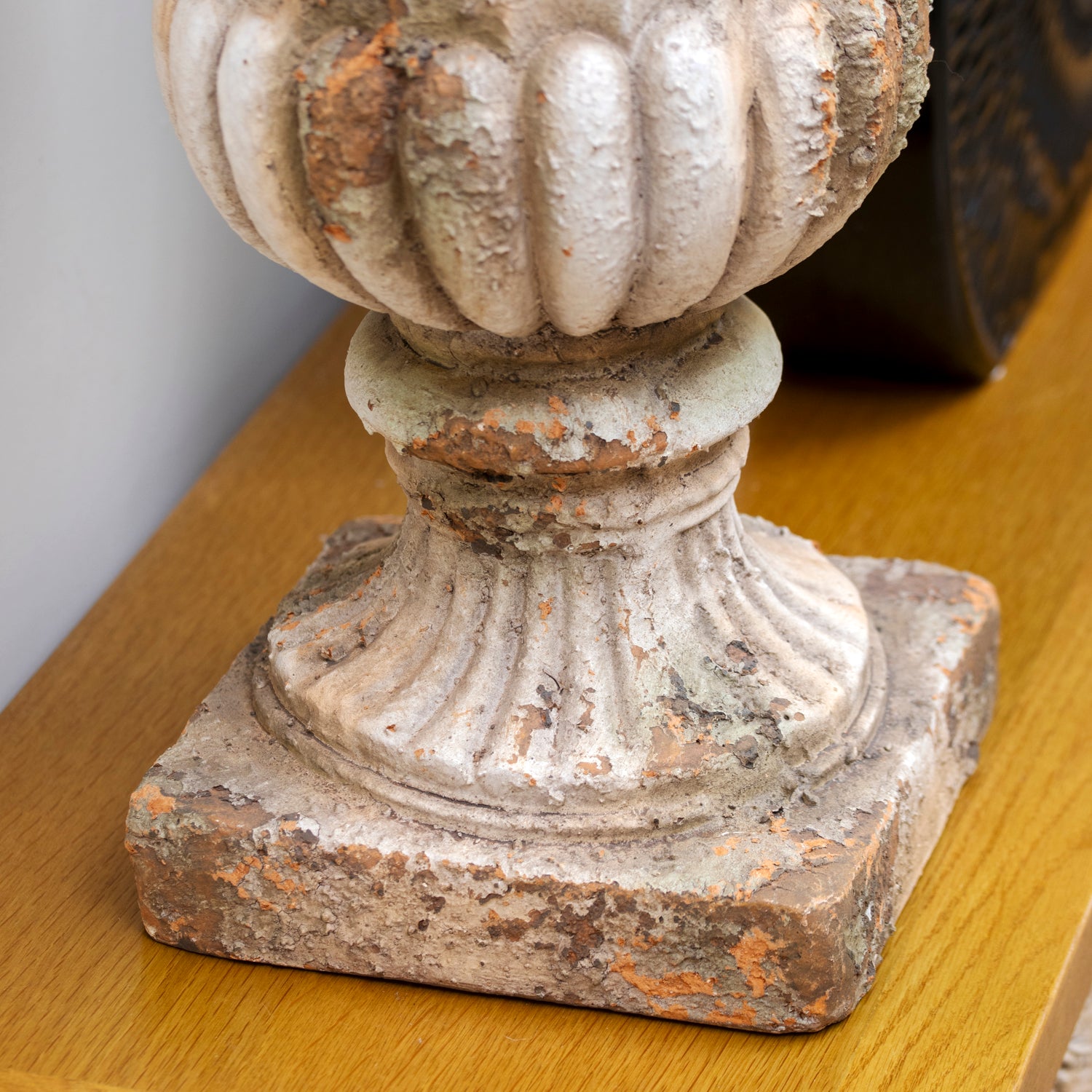 Distressed Footed Urn Planter