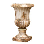 Distressed Footed Urn Planter