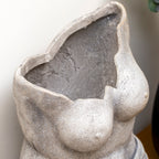 Stone Effect Female Torso Bust Planter