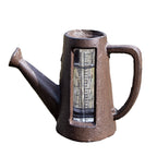 Cast Iron Watering Can Rain Gauge