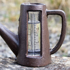 Cast Iron Watering Can Rain Gauge