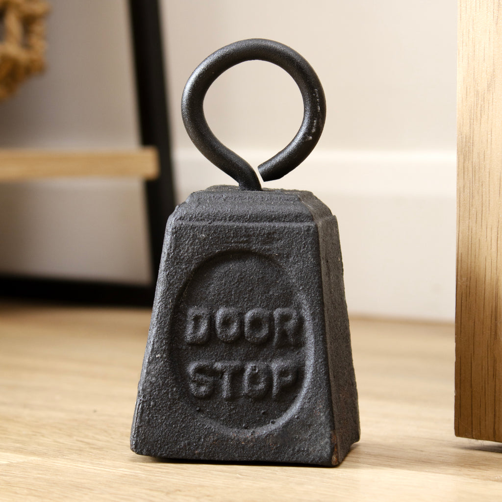 Cast Iron Weight Doorstop