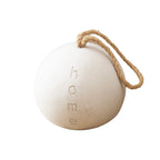 Rope Handled Concrete Ball Doorstop