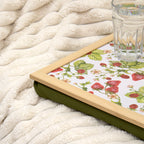 Strawberry Patch Lap Tray