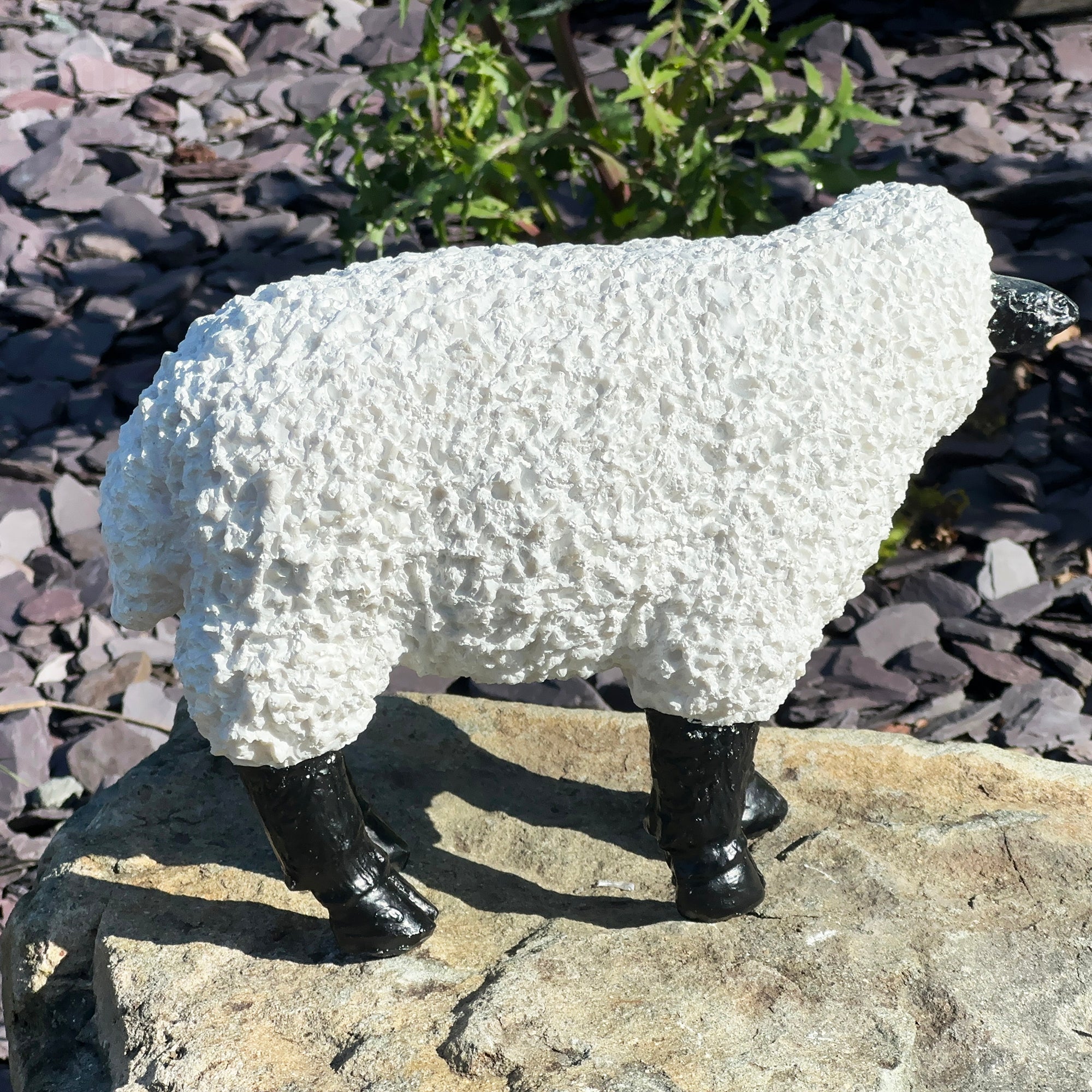 Garden Grazing Sheep Ornament A