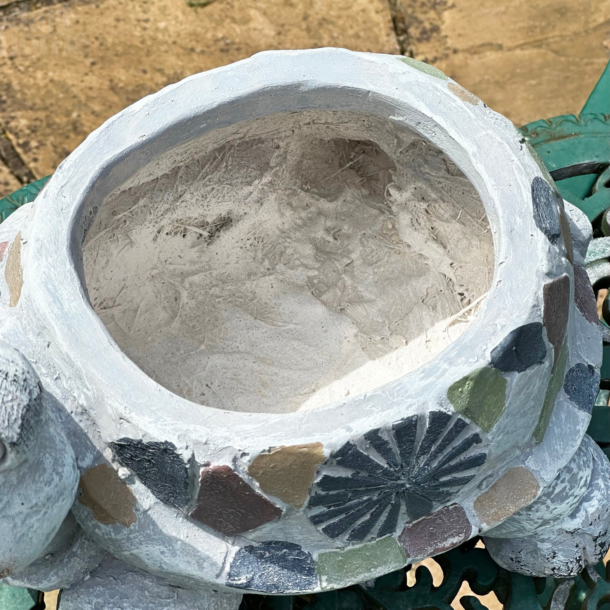 Mosaic Turtle Planter