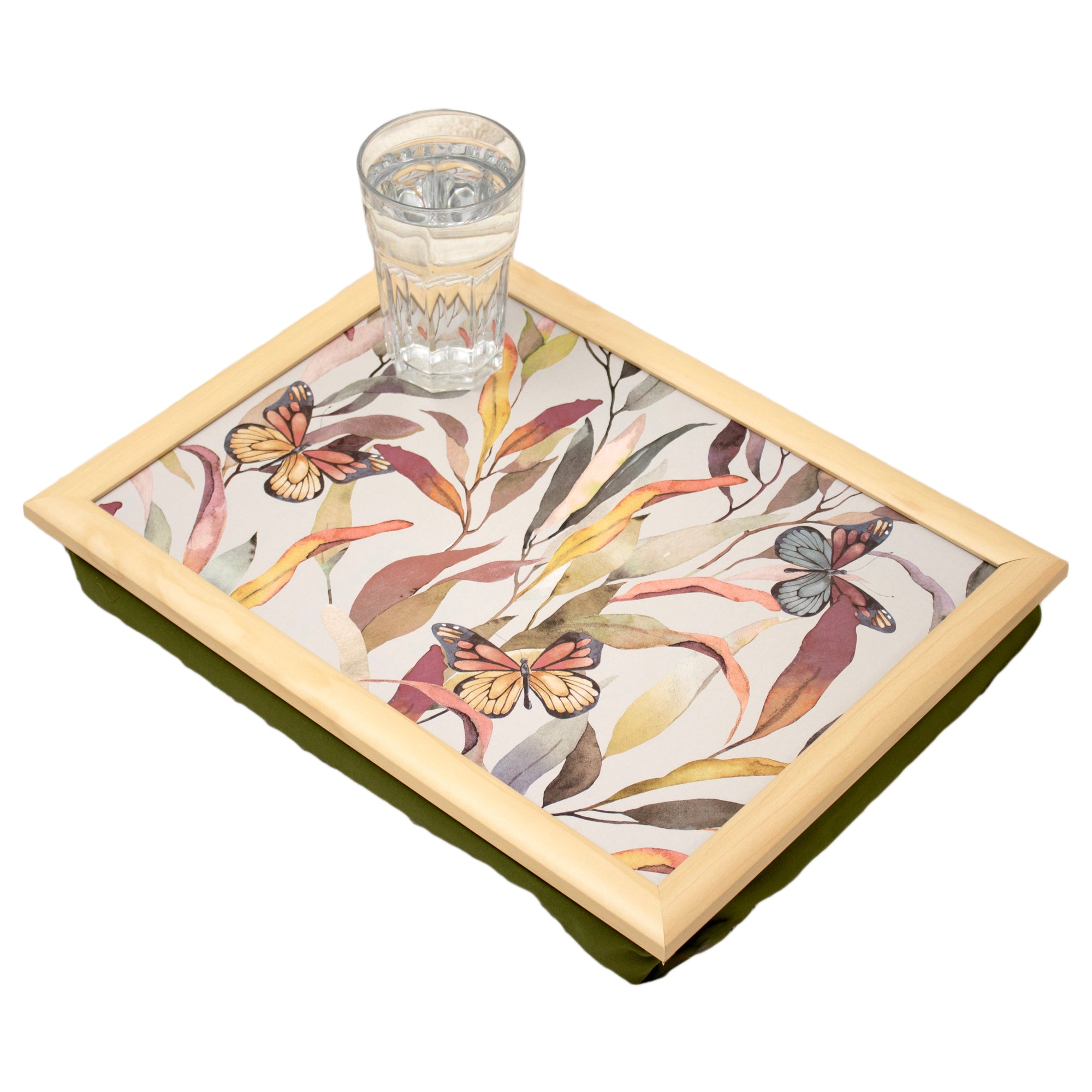 Butterfly Leaves Lap Tray