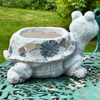 Mosaic Turtle Planter