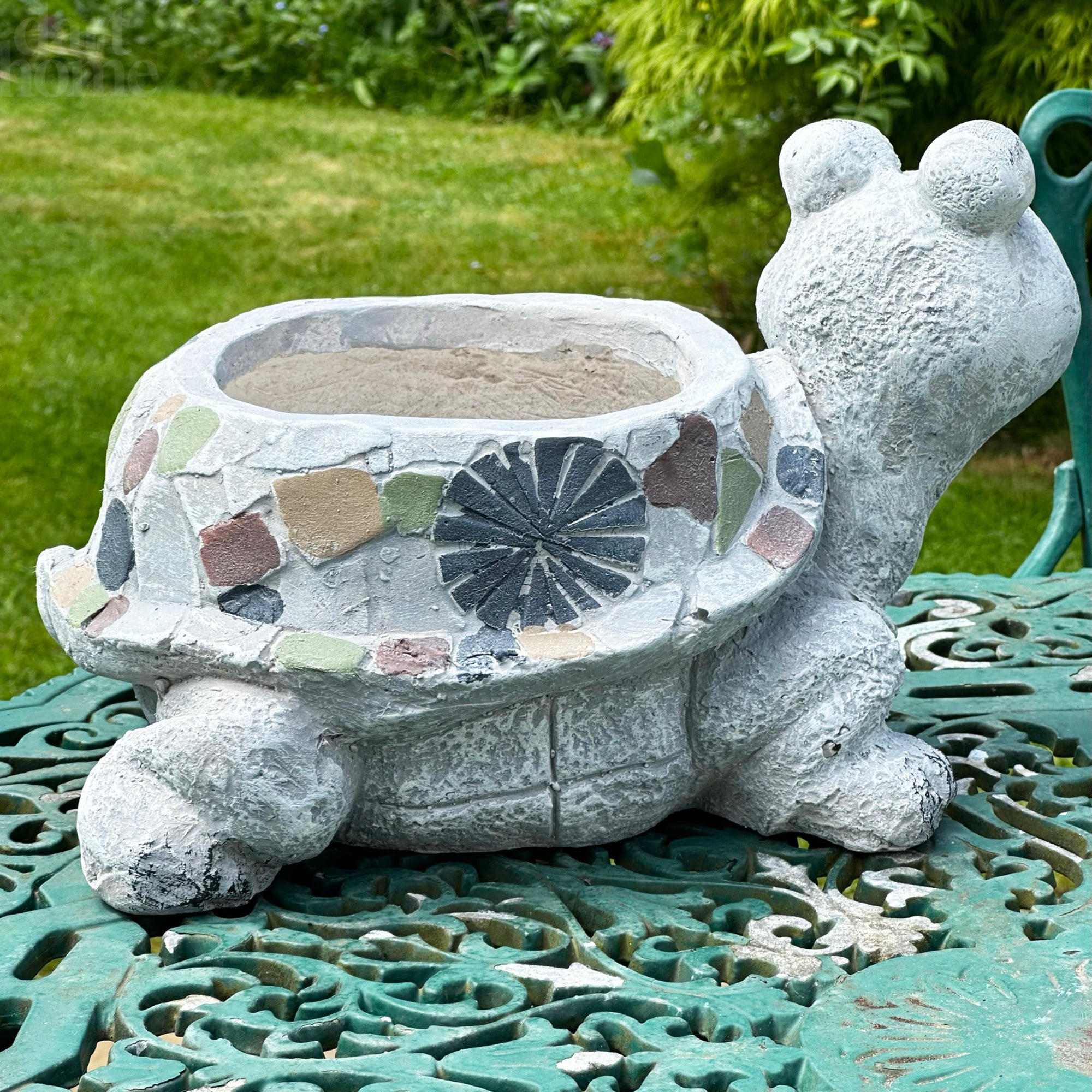 Mosaic Turtle Planter