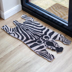 Zebra Shaped Coir Doormat