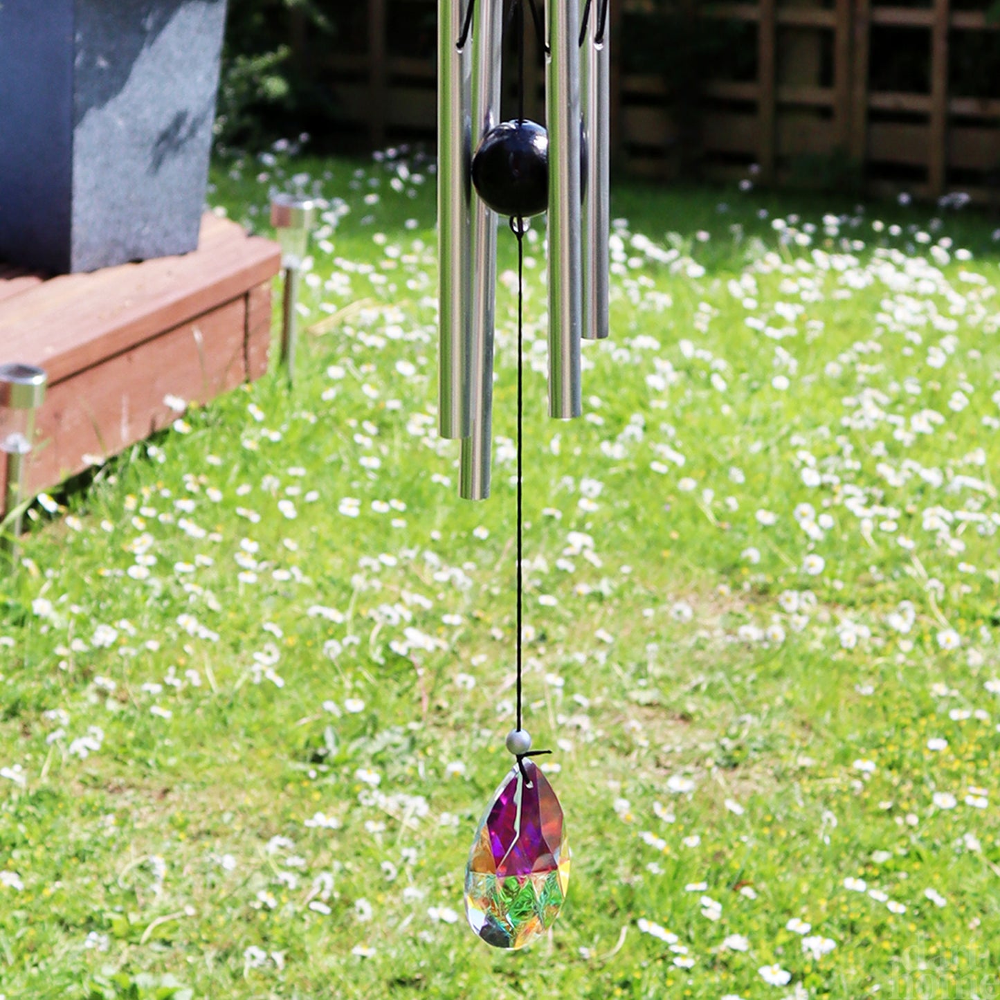 Stained Glass Robin Wind Chime