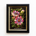 Botanical Pink Passion Flower Framed Print
