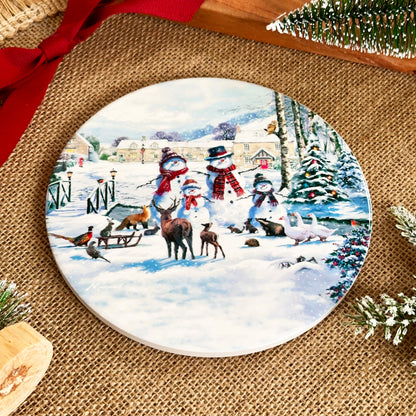 Ceramic Magic Christmas Trivet