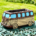 Cement Tree Trunk Campervan Planter 21cm