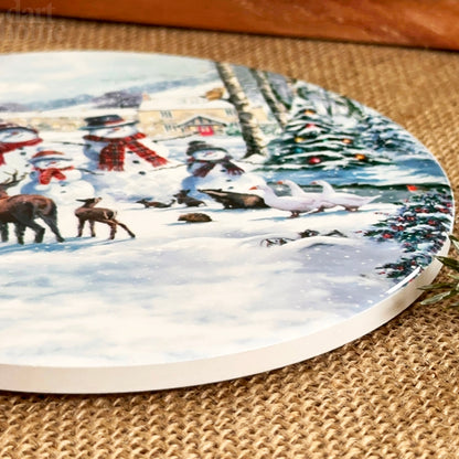 Ceramic Magic Christmas Trivet