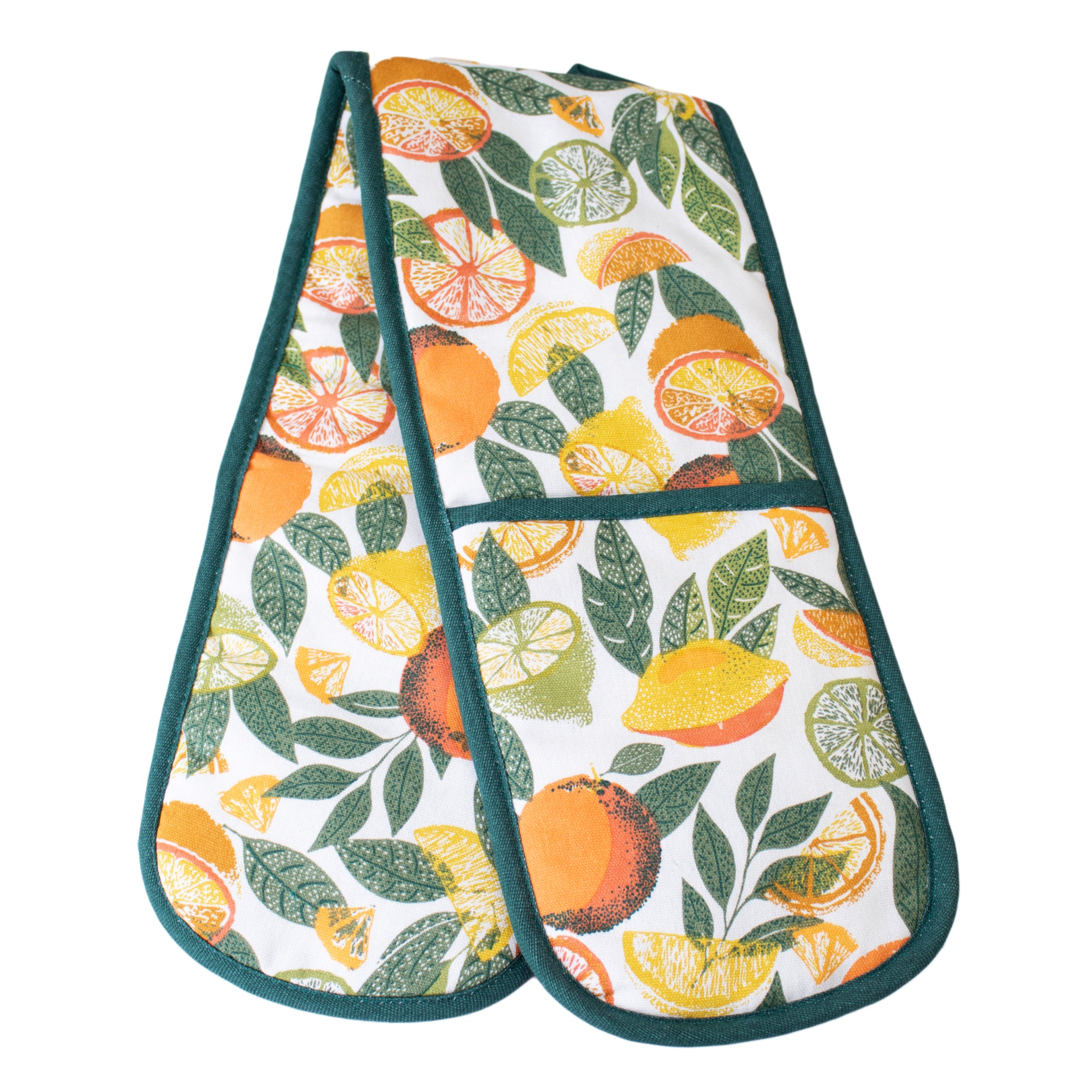 Citrus Fruits Cotton Oven Glove