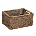 Extra Large Antique Wash Wicker Storage Basket
