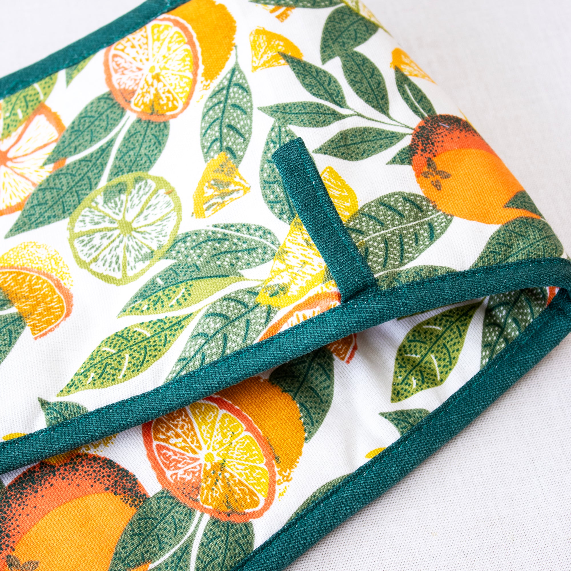 Citrus Fruits Cotton Oven Glove