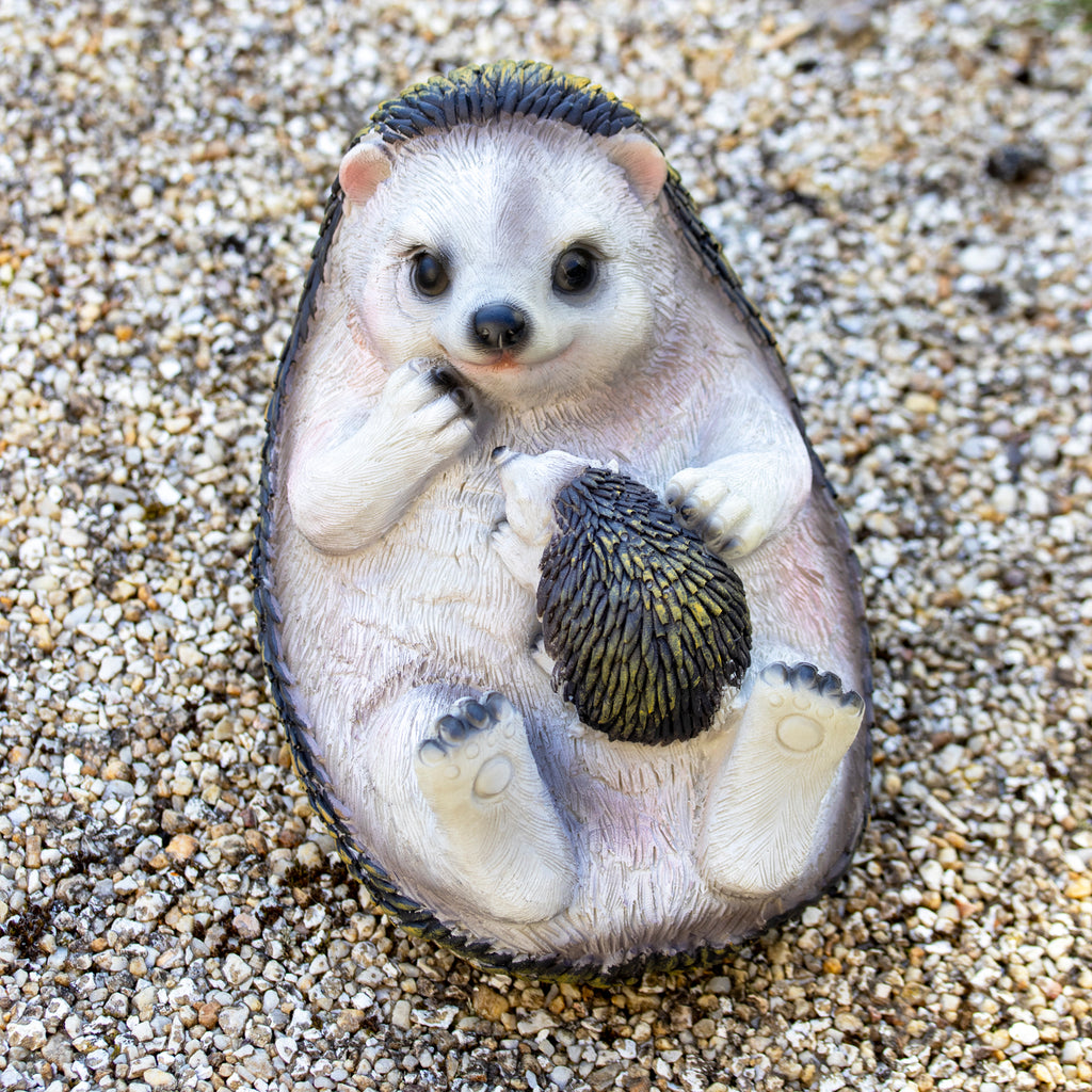 Hedgehog & Cub Garden Ornament