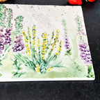 Marmor-Blumen-Splash-Sharing-Board