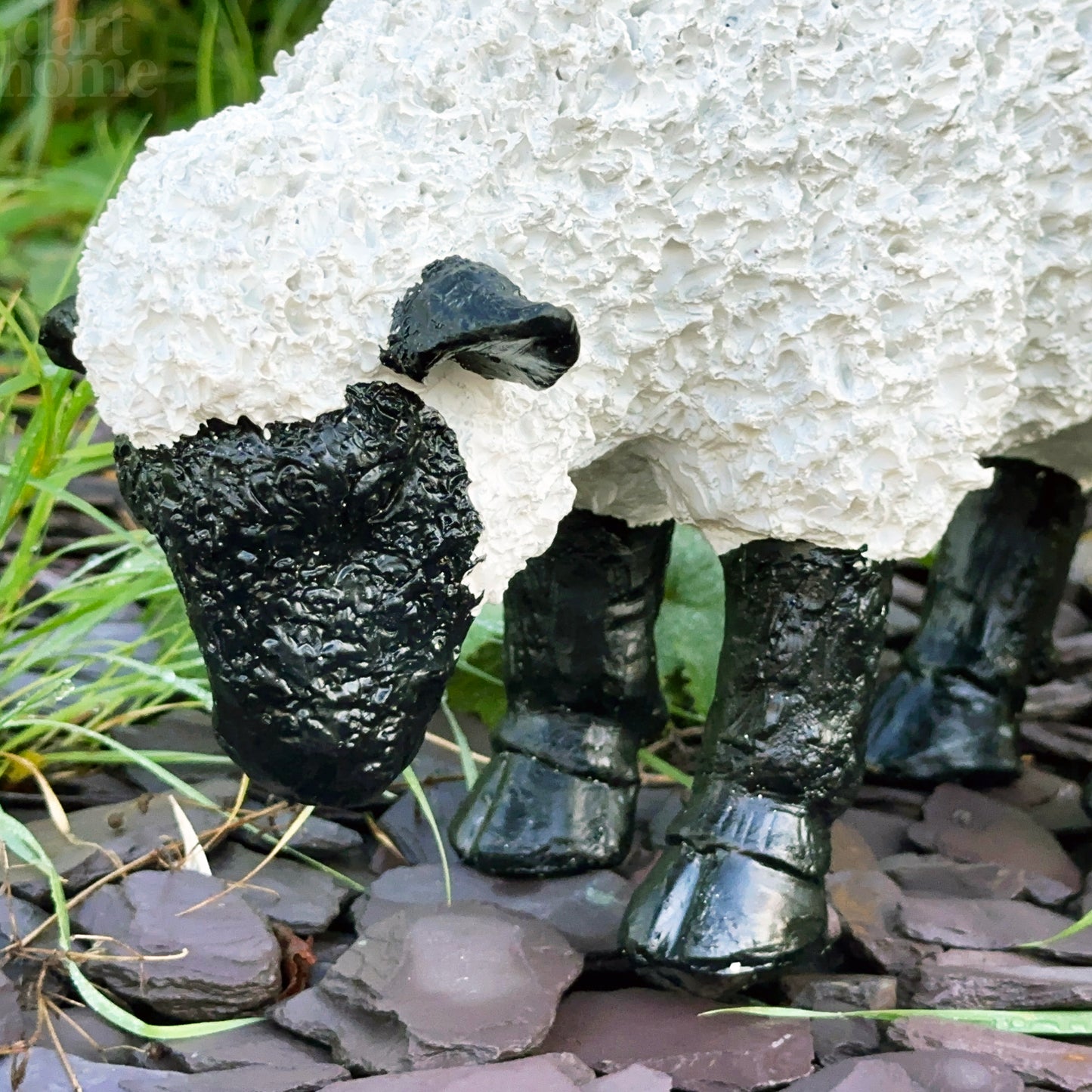 Ornament für grasende Schafe im Garten C
