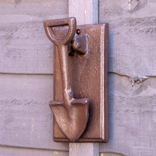 Cast Iron Spade Door Knocker