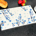 Marmorblaues Blüten-Sharing-Board