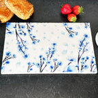 Marmorblaues Blüten-Sharing-Board