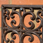 Lattice Cast Iron Single Wall Plant Pot Holder