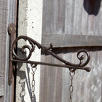 Cast Iron Welcome Sign With Wall Bracket