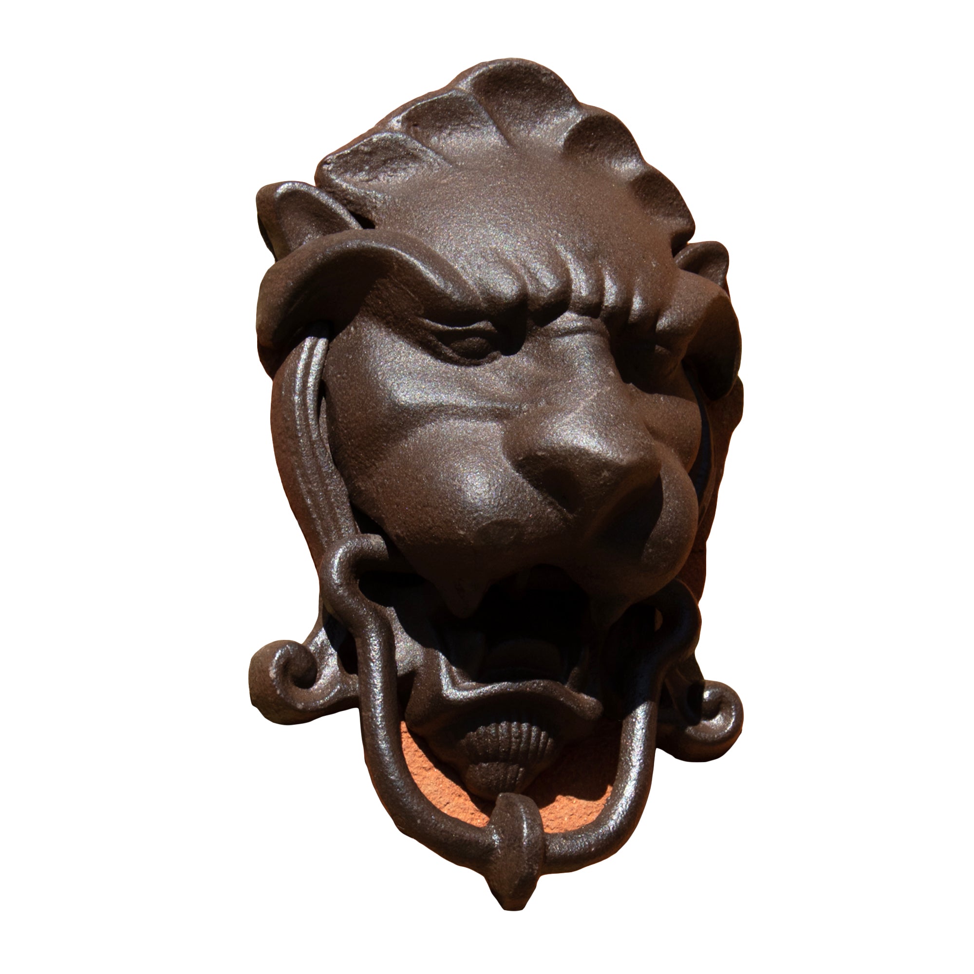 Cast Iron Lion Head Door Knocker