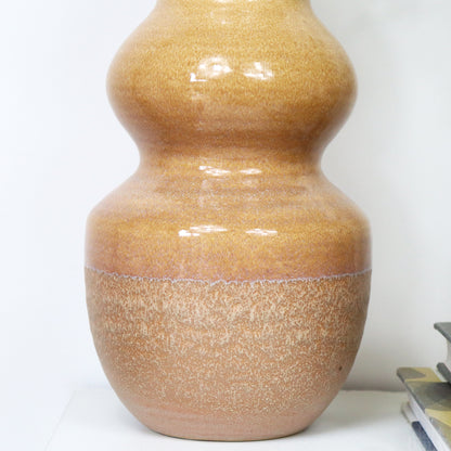 Tall Reactive Glaze Sandstone Vase